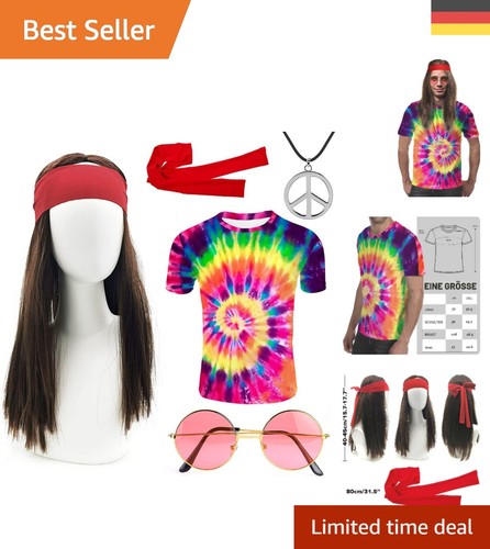 Hippie kostüm damen herren - hippie,