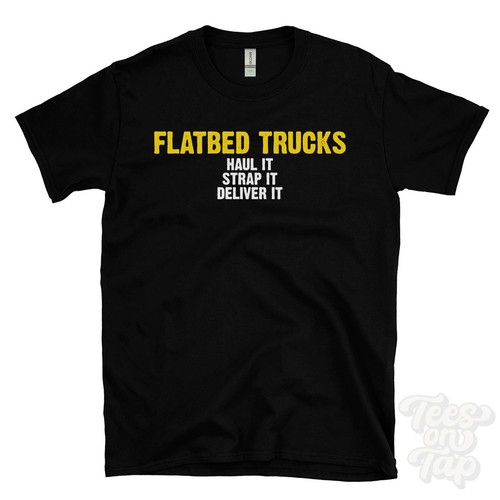 Flatbed trucks haul strap - trucks,