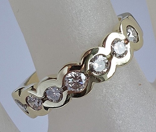 Bandring brillanten aus - brillanten, 585
