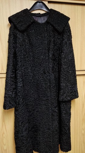 Persianer mantel schwarz - persianer,