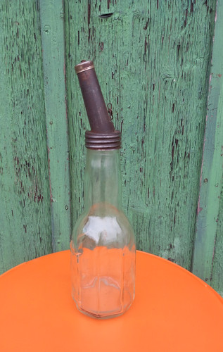 Alte ölflasche - alte, "bp"
