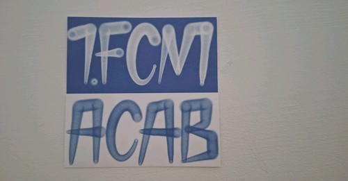 Aufkleber ultras fans fc - aufkleber,