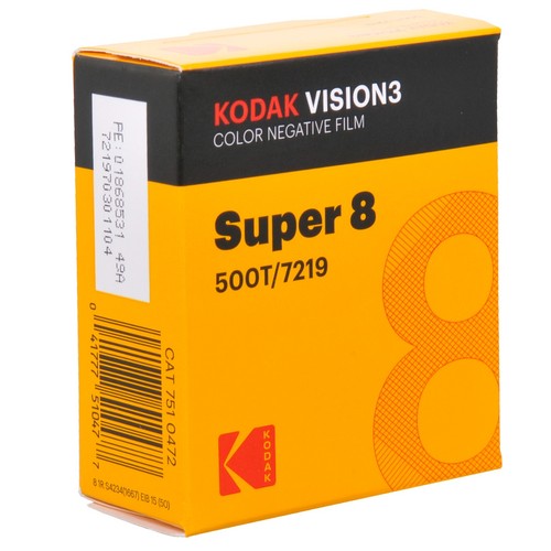 Kodak vision3 500t 7219 8mm - 500t, x