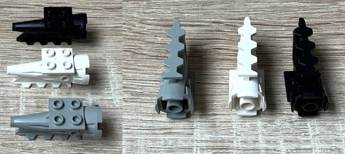Lego düse triebwerk 4x2x2 - -,