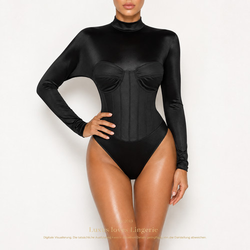 Satin luxe corsge body - body, by