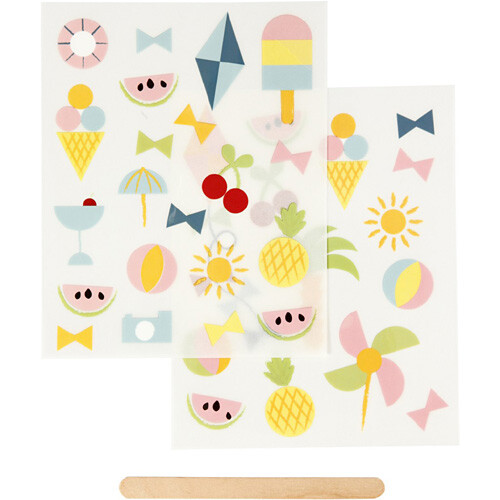 Tlg rub sticker set - rub, on