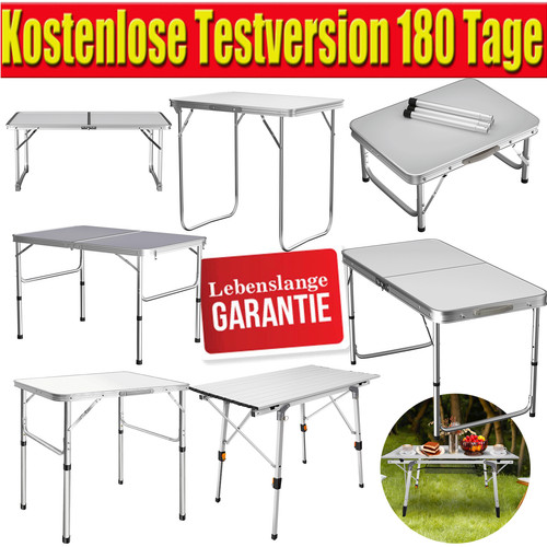 Campingtisch gartentisch - campingtisch,