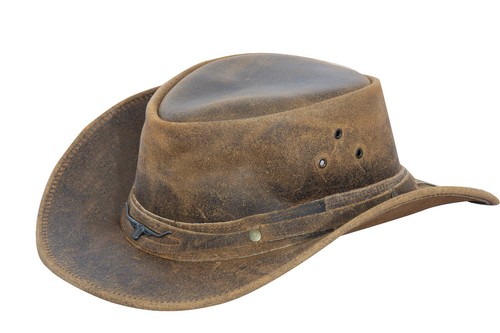 Cowboy aussie echtleder - cowboy, hut