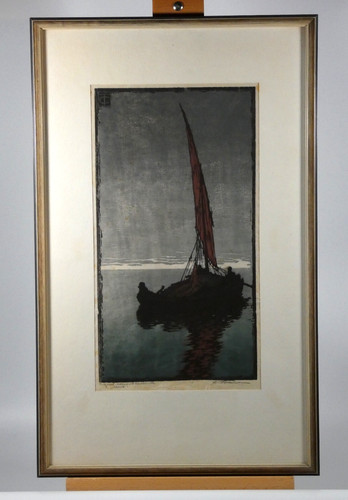 Farbholzschnitt carl thiemann - farbholzschnitt,