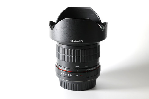 Samyang 14mm ed - 2.8, if