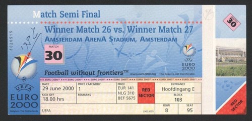 Euro 2000 halbfinale original - euro,