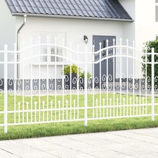 Gartenzaun kampen weiß - gartenzaun,