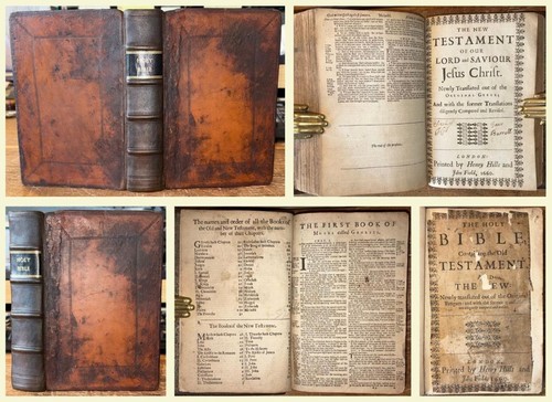1660 holy bible - 'holy, containing