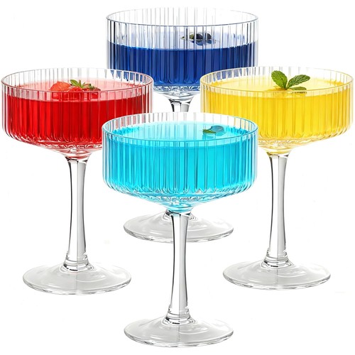 Champagner schalen set - champagner,