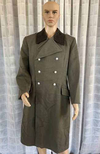 Ddr nva wintermantel offizier - ddr,