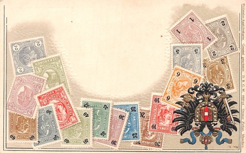 Postkarte briefmarkenkarte - postkarte,