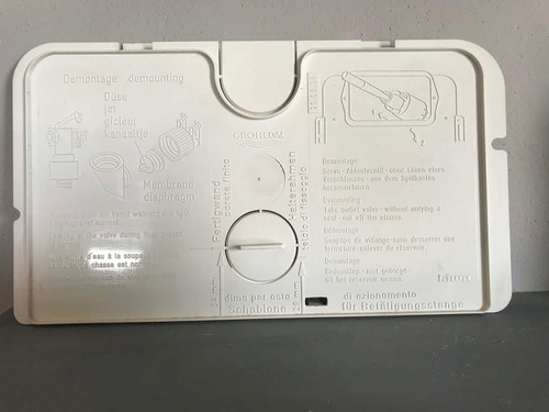 Grohe dal schutzplatte für - dal,
