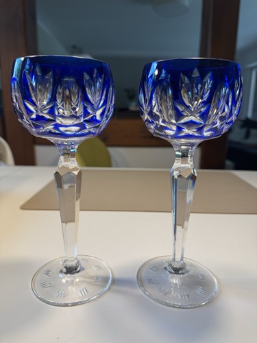 Bleikristall römergläser - 2x,