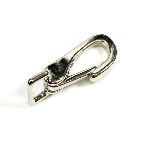 Schnappkarabiner vernickelt - 10,