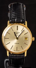 Rotary gold tone - dial, men's