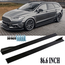 Glanz schwarz sideskirts - 86,6",