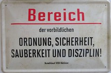 Blechschild schild 20x30 - blechschild,