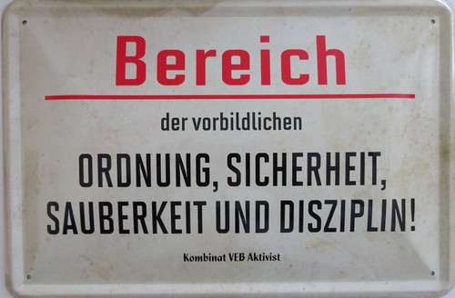 Blechschild schild 20x30 - blechschild,