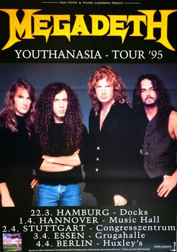 Megadeth 1995 tour - ,