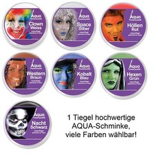 Theater aqua makeup - makeup, up