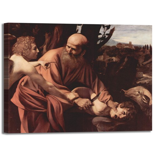 Caravaggio isaaksopfer bild - isaaksopfer,