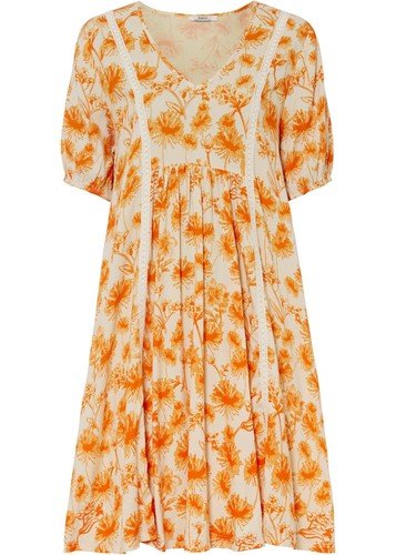 Neu tunika kleid mit - tunika-kleid, spitze