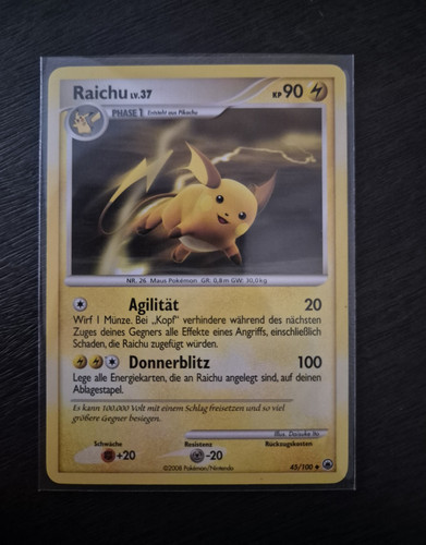 Pokémon tcg raichu 100 - raichu, 45/100