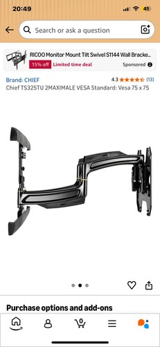 Chief ts325tu ständer für - ts325tu, tv-ständer