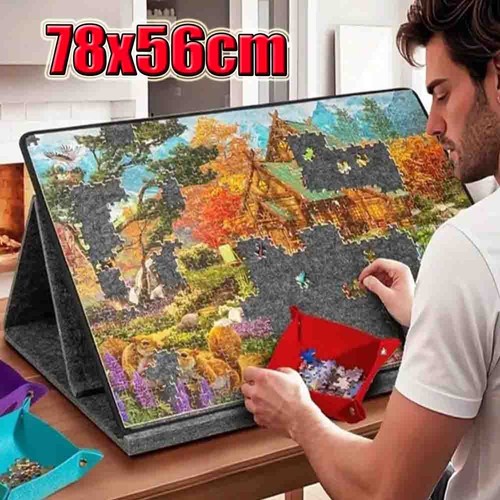 Puzzletisch puzzlebrett mit - puzzlebrett,