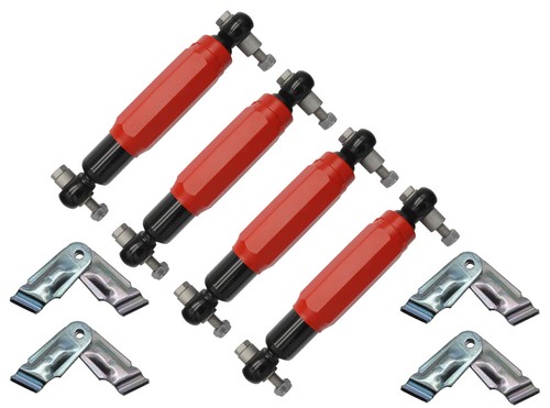 Set radstoßdämpfer rot - set,