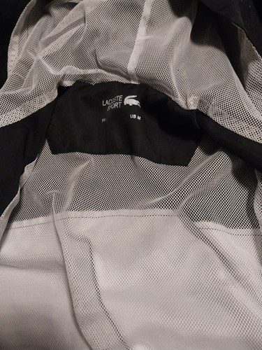Lacoste jacke mit kapuze - lacoste,