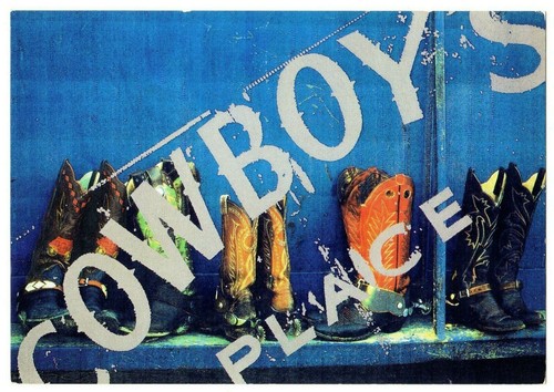 Postcard neu cowboy - -,