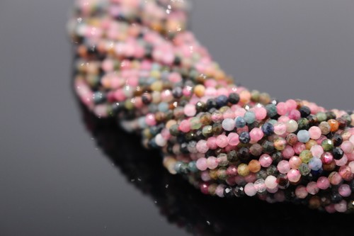 Turmalin multi colour 3mm - multi, 2-3mm