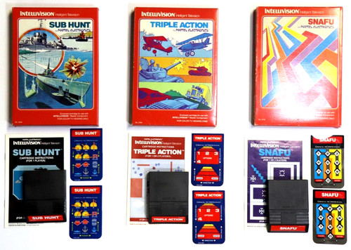 Intellivision game lot sub - game, lot: