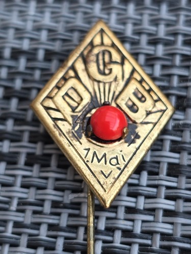Alte anstecknadel dgb 1950 - anstecknadel, ca
