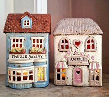 Haus windlicht keramik - ❀,