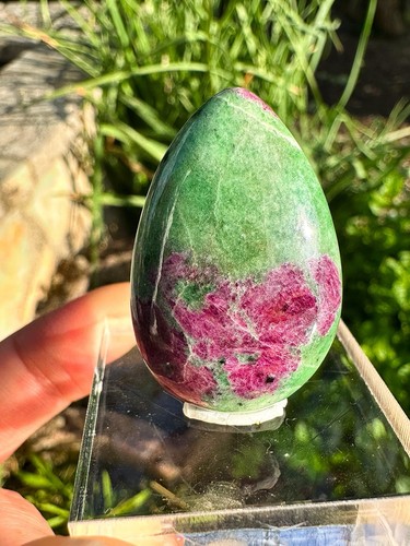 Rubin zoisit cabochon - zoisit,