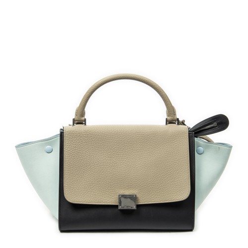 Celine small tricolor trapeze - celine,