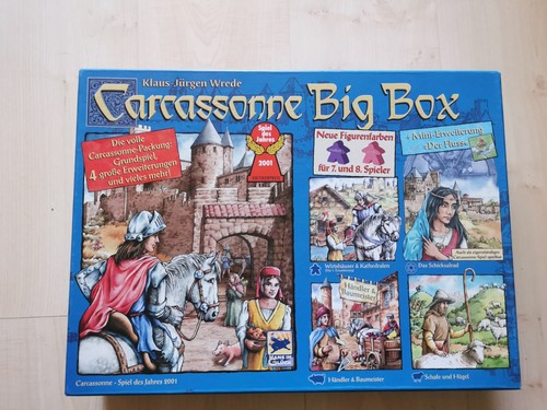 Carcassonne big box bigbox - big, bigbox-