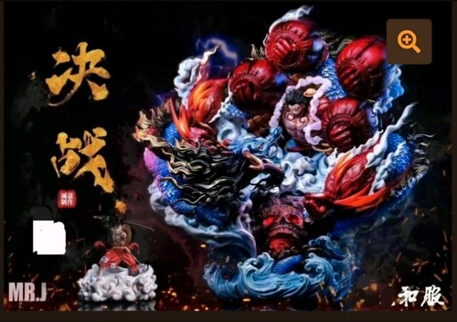 Manga resin statue - resin,
