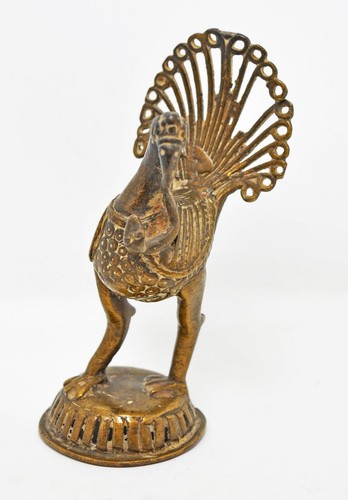 Antike messing pfau - antike, figur
