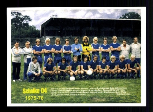 Schalke mannschaftskarte - fc, 04