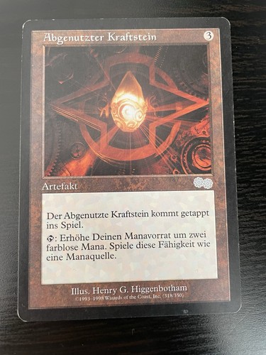 Abgenutzter kraftstein - abgenutzter, /