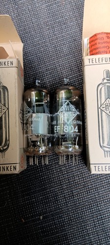 Telefunken ef804 tube - 2,