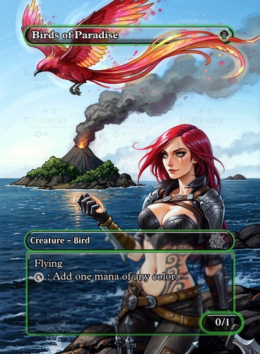 Birds paradise katarina - paradise,